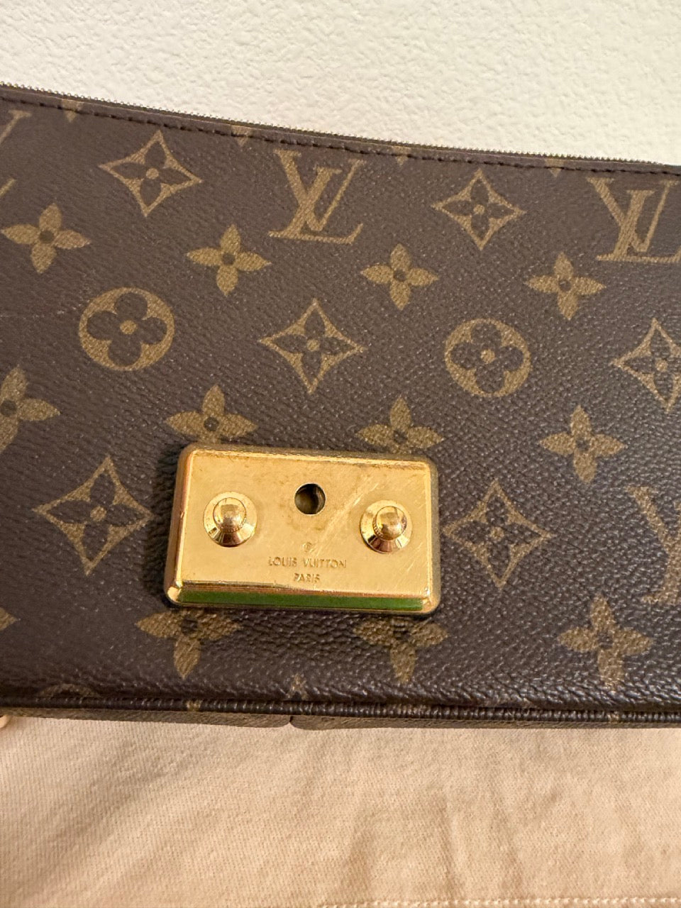 Louis Vuitton Marceau, Monogram with Caramel Trim