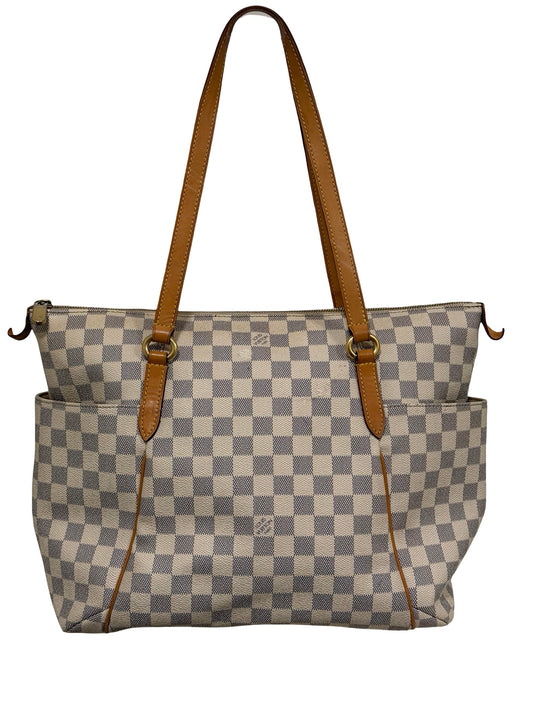 Louis Vuitton Totally PM — Damier Azur, Honey Vachetta, Gold Hardware