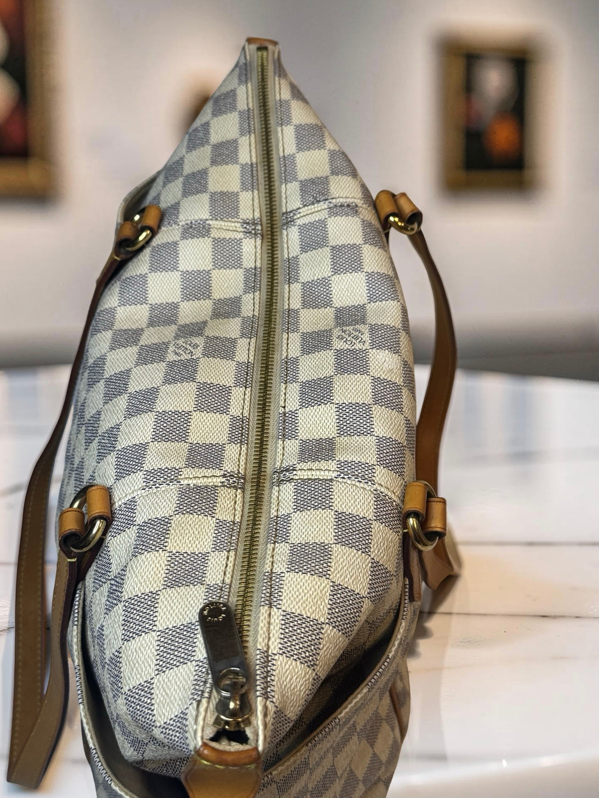 Louis Vuitton Totally MM Damier Azur