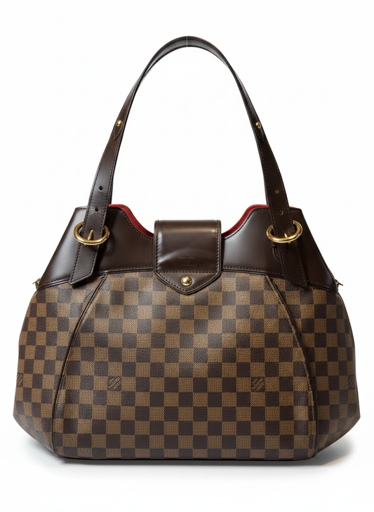Louis Vuitton Sistina GM — Damier Ebene Shoulder Bag