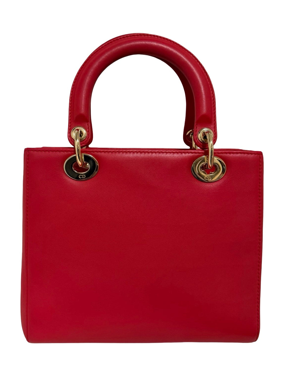 Christian Dior Medium Lady Dior x Niki de Saint Phalle, Red Embroidered Heart