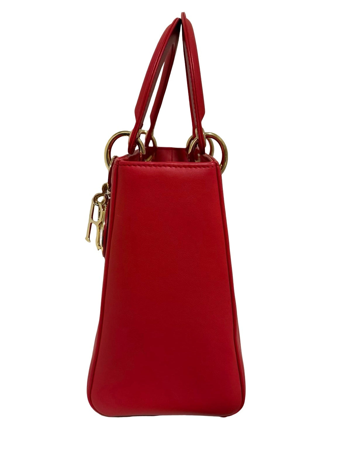 Christian Dior Medium Lady Dior x Niki de Saint Phalle, Red Embroidered Heart