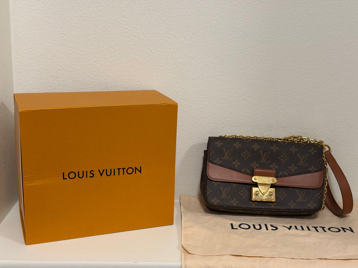 Louis Vuitton Marceau, Monogram with Caramel Trim