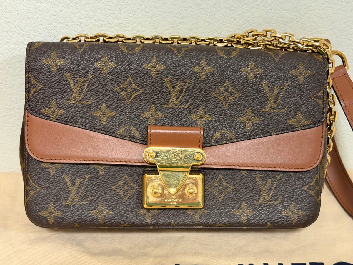 Louis Vuitton Marceau, Monogram with Caramel Trim