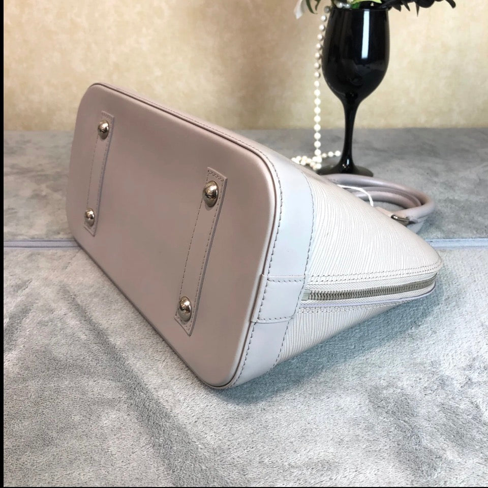Louis Vuitton Alma Grey Epi Leather