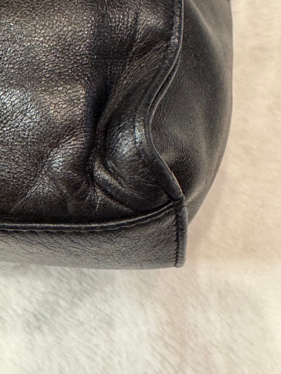 Chanel Vintage Timeless CC Zip Tote — Black Lambskin, Gold Hardware