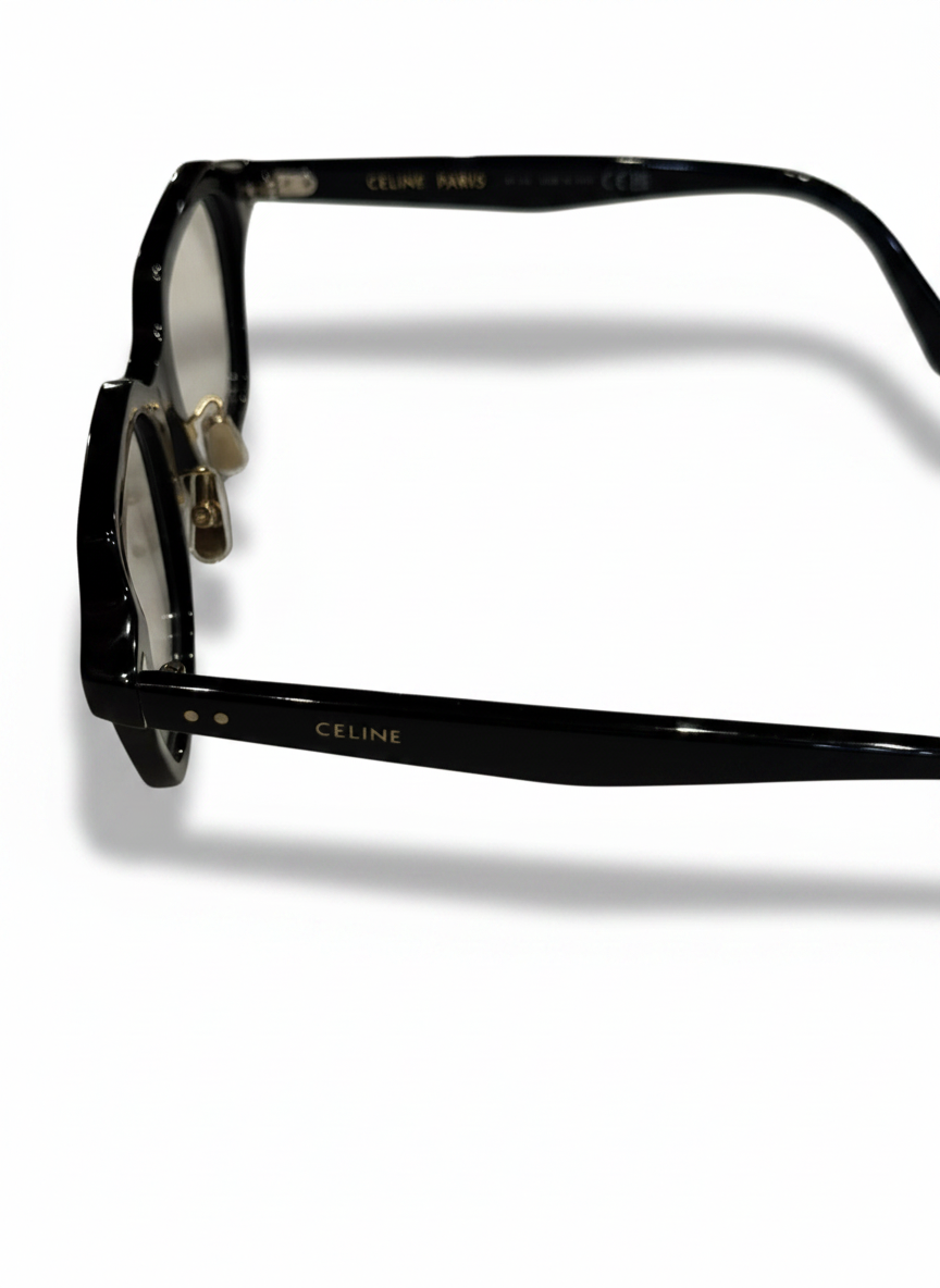 Celine CL50127I 001 Square Sunglasses — Black