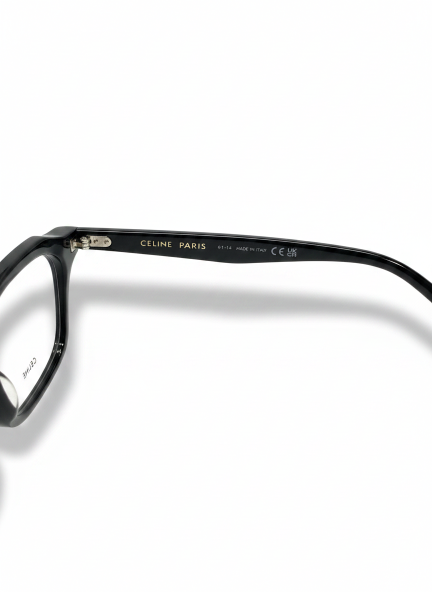 Celine CL50127I 001 Square Sunglasses — Black