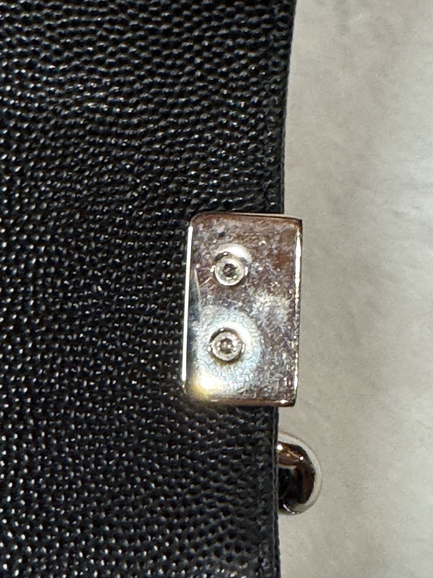 Chanel Small Boy Flap — Black Caviar, Ruthenium Hardware