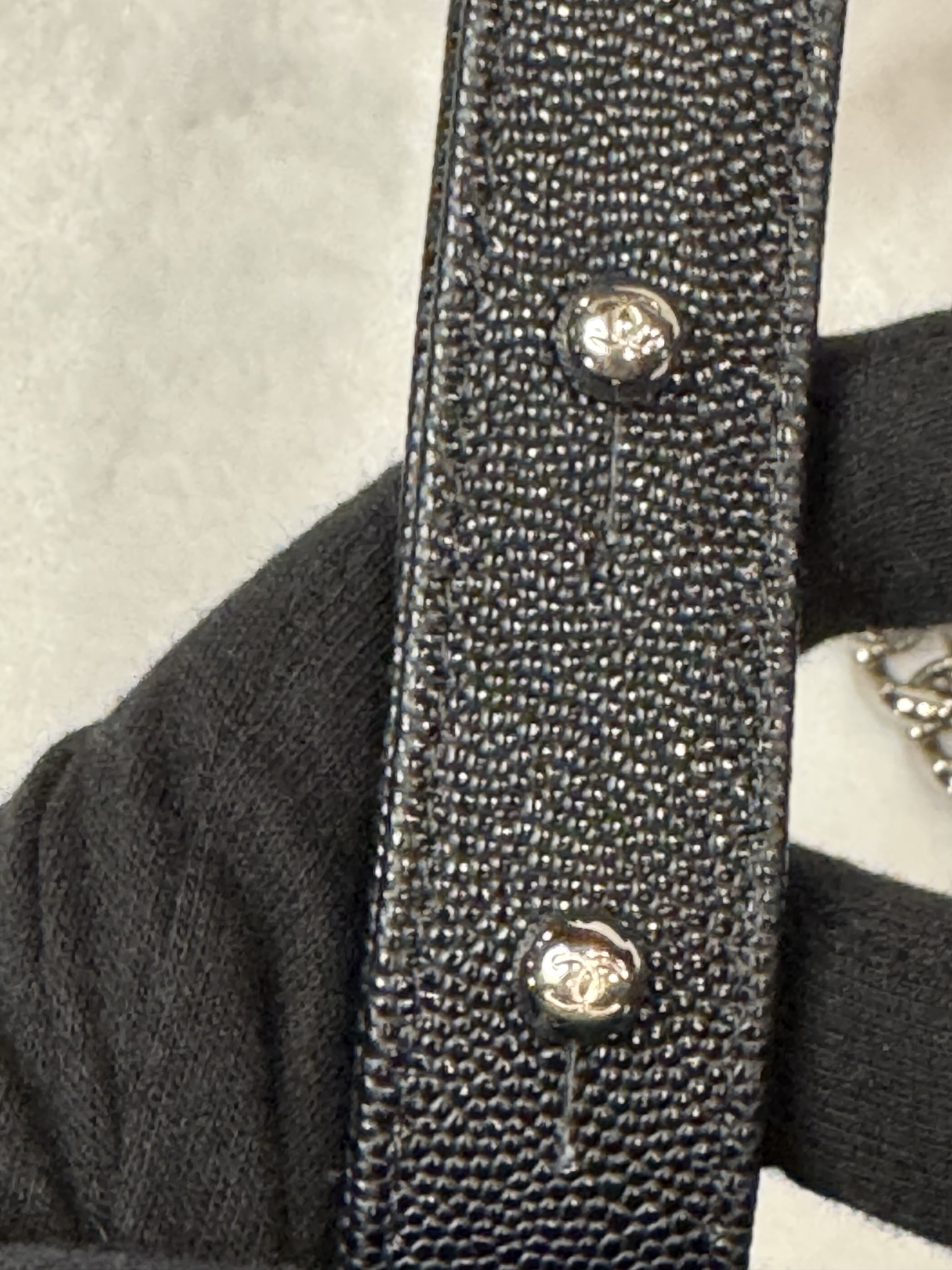 Chanel Small Boy Flap — Black Caviar, Ruthenium Hardware