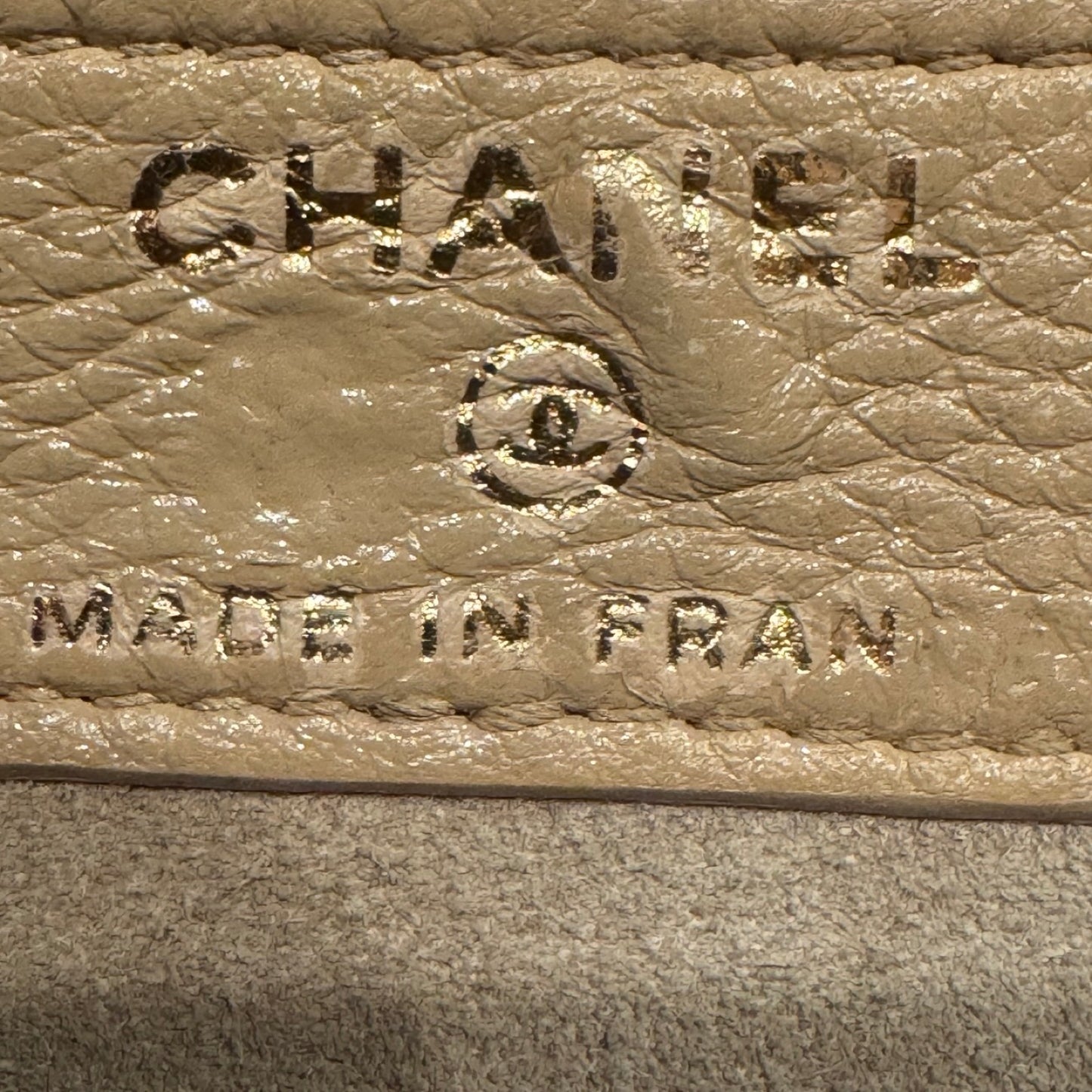 Chanel Mini Classic Flap Beige Caviar