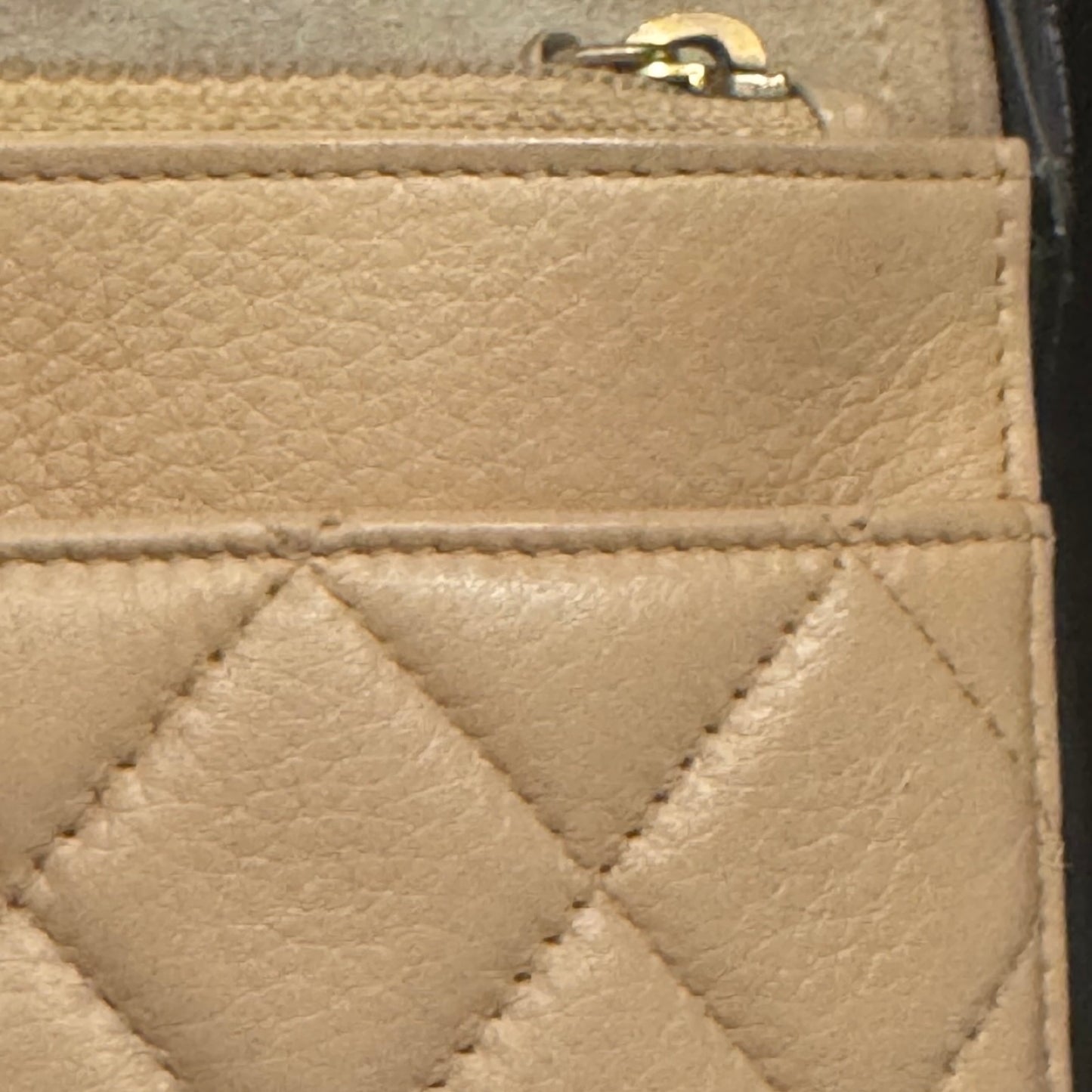 Chanel Mini Classic Flap Beige Caviar