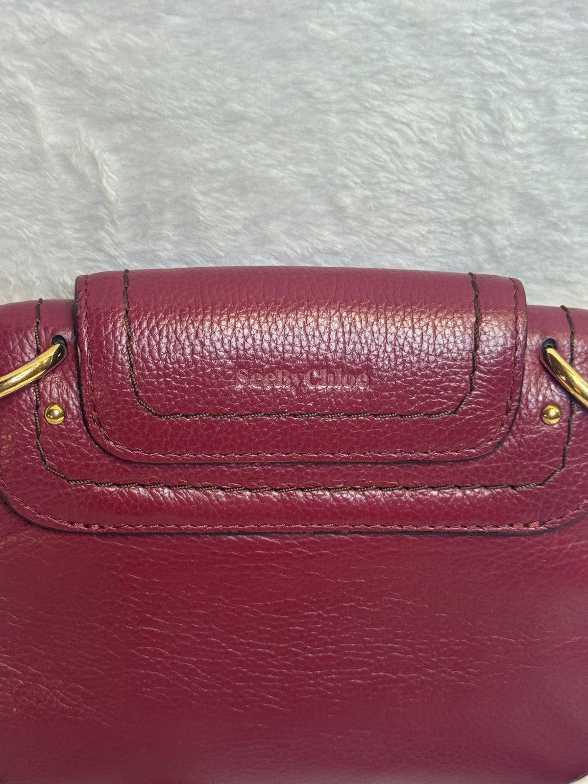 See by Chloé Susie Small Crossbody — Burgundy