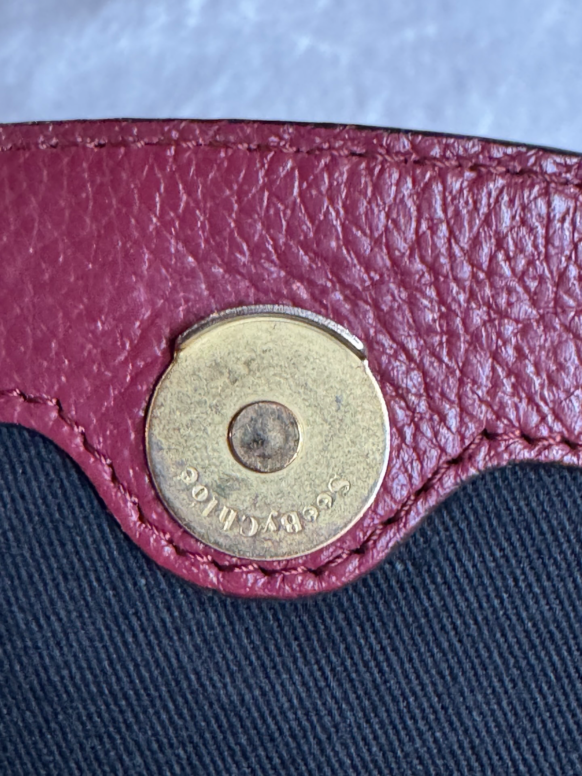 See by Chloé Susie Small Crossbody — Burgundy