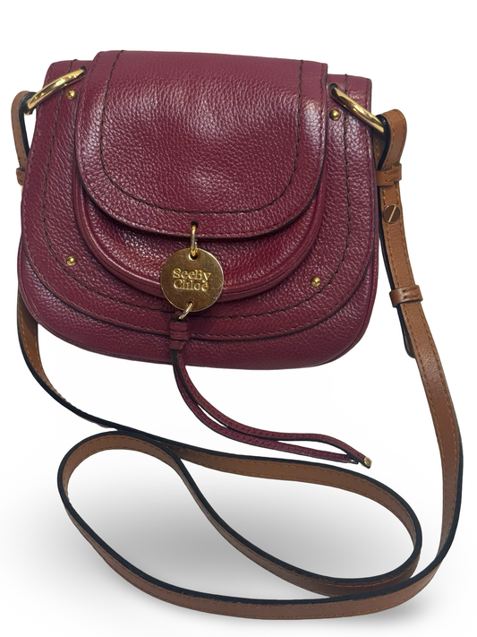 See by Chloé Susie Small Crossbody — Burgundy