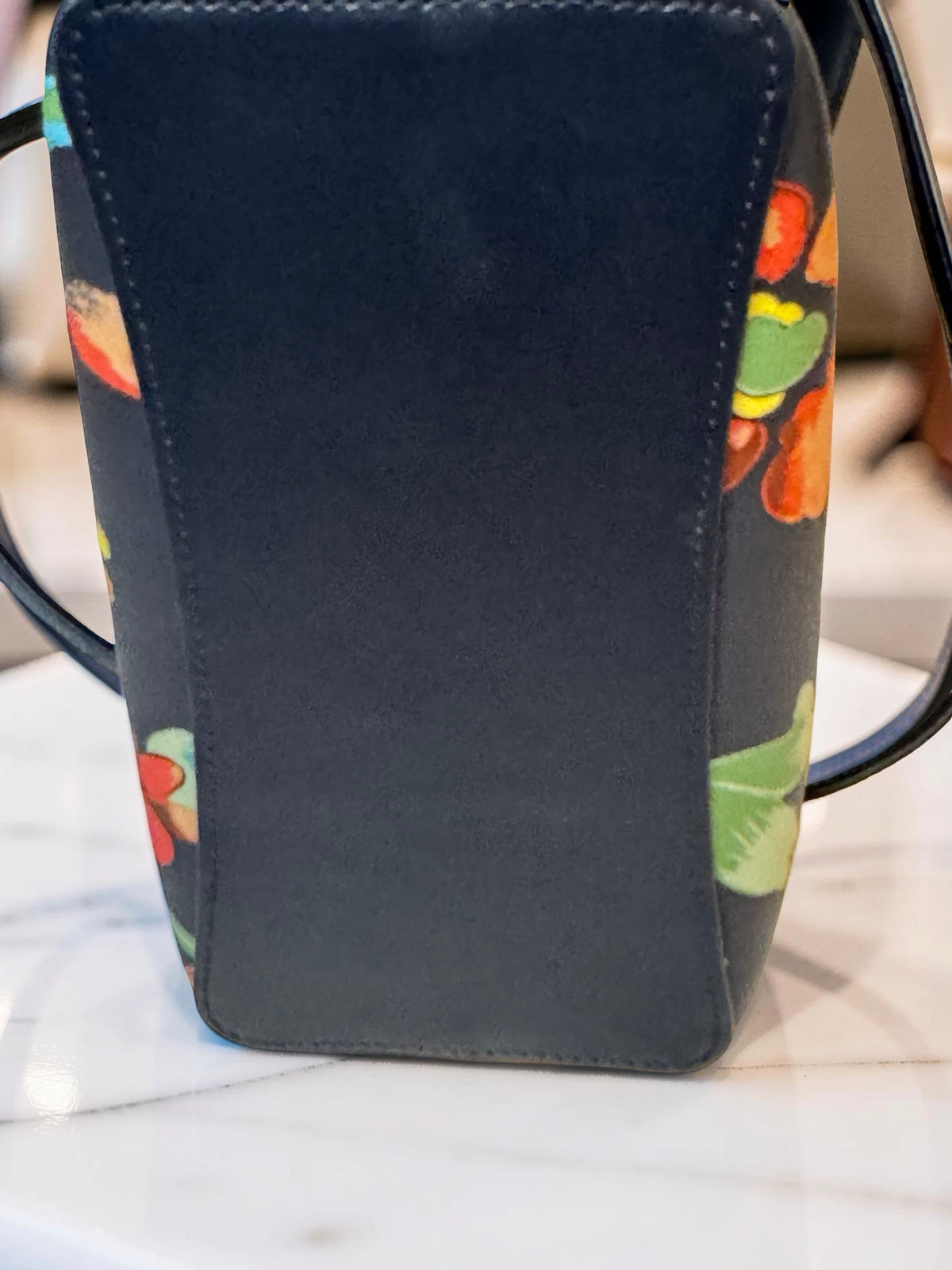Coach Small Town Bucket Bag — Dreamy Land Floral, Midnight Navy