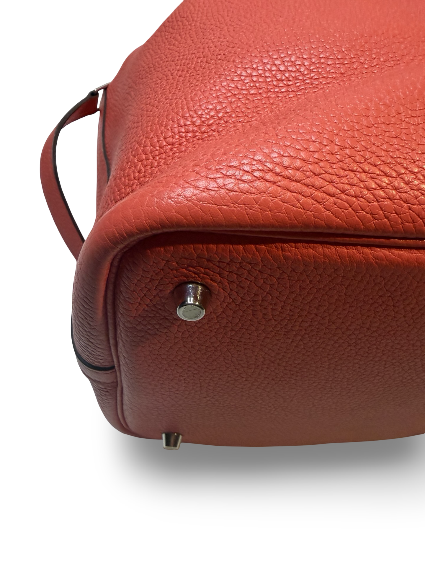 Hermès Picotin Lock 22 | Rouge Pivoine Clemence | Palladium Hardware