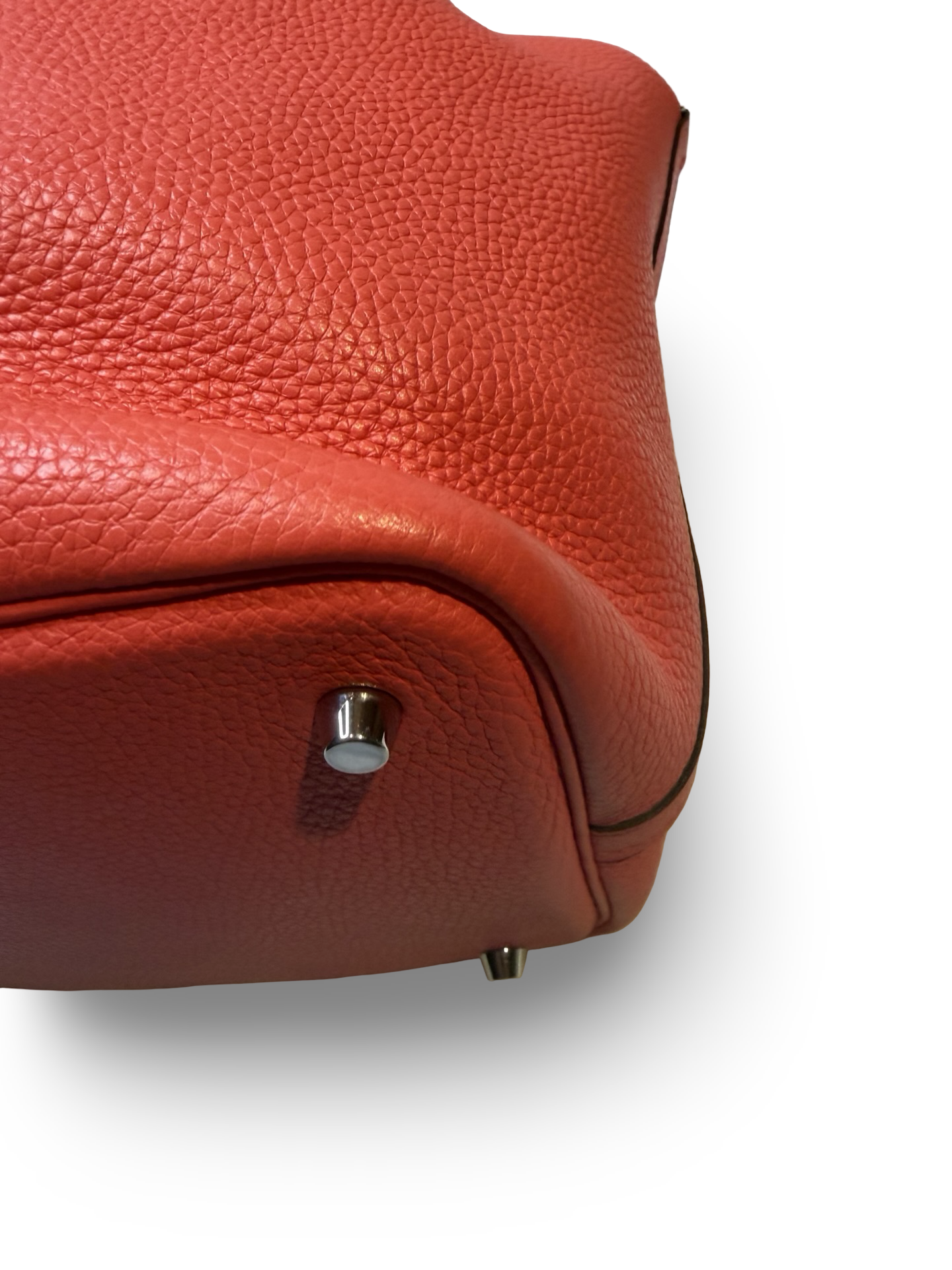 Hermès Picotin Lock 22 | Rouge Pivoine Clemence | Palladium Hardware