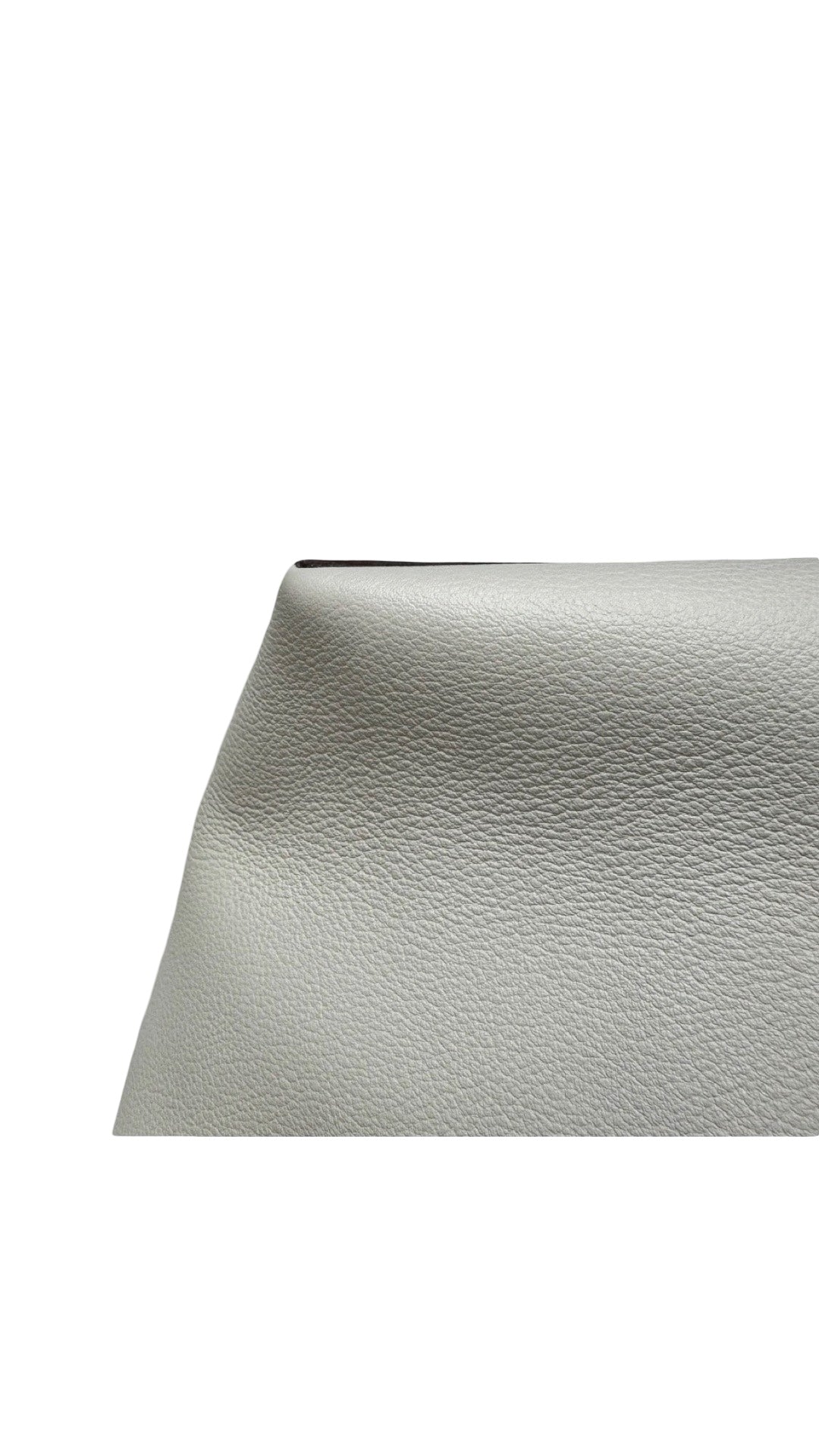 Hermès Licol 19 Bucket Bag, Craie Evercolor with Tricolor Strap