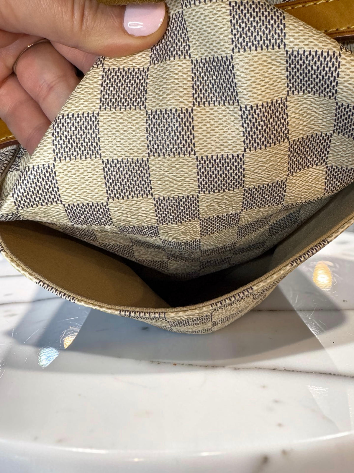 Louis Vuitton Totally MM Damier Azur