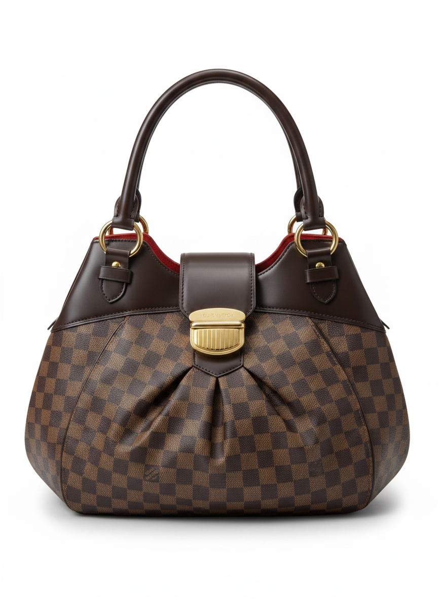 Louis Vuitton Sistina GM — Damier Ebene Shoulder Bag