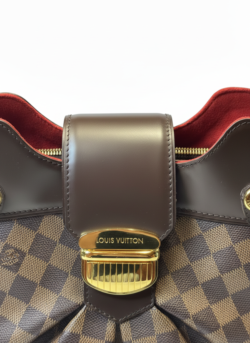 Louis Vuitton Sistina GM — Damier Ebene Shoulder Bag