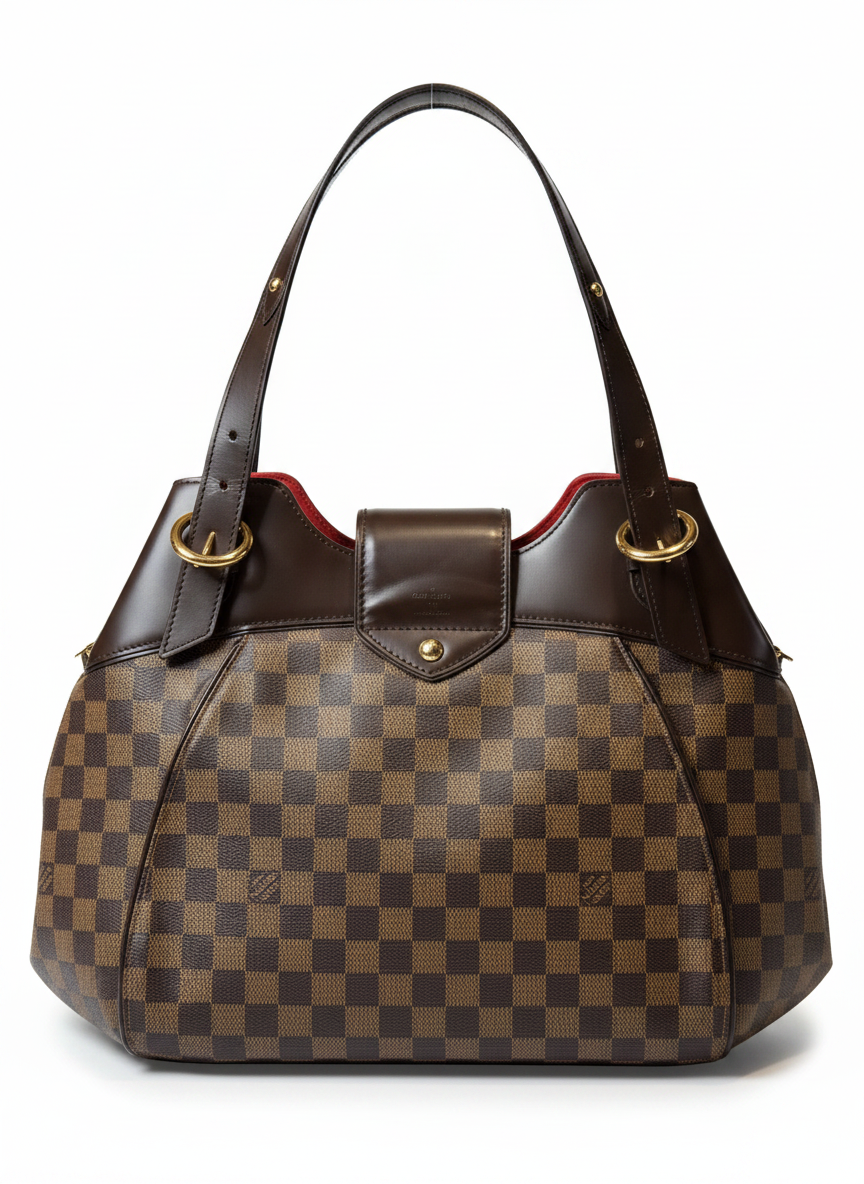 Louis Vuitton Sistina GM — Damier Ebene Shoulder Bag
