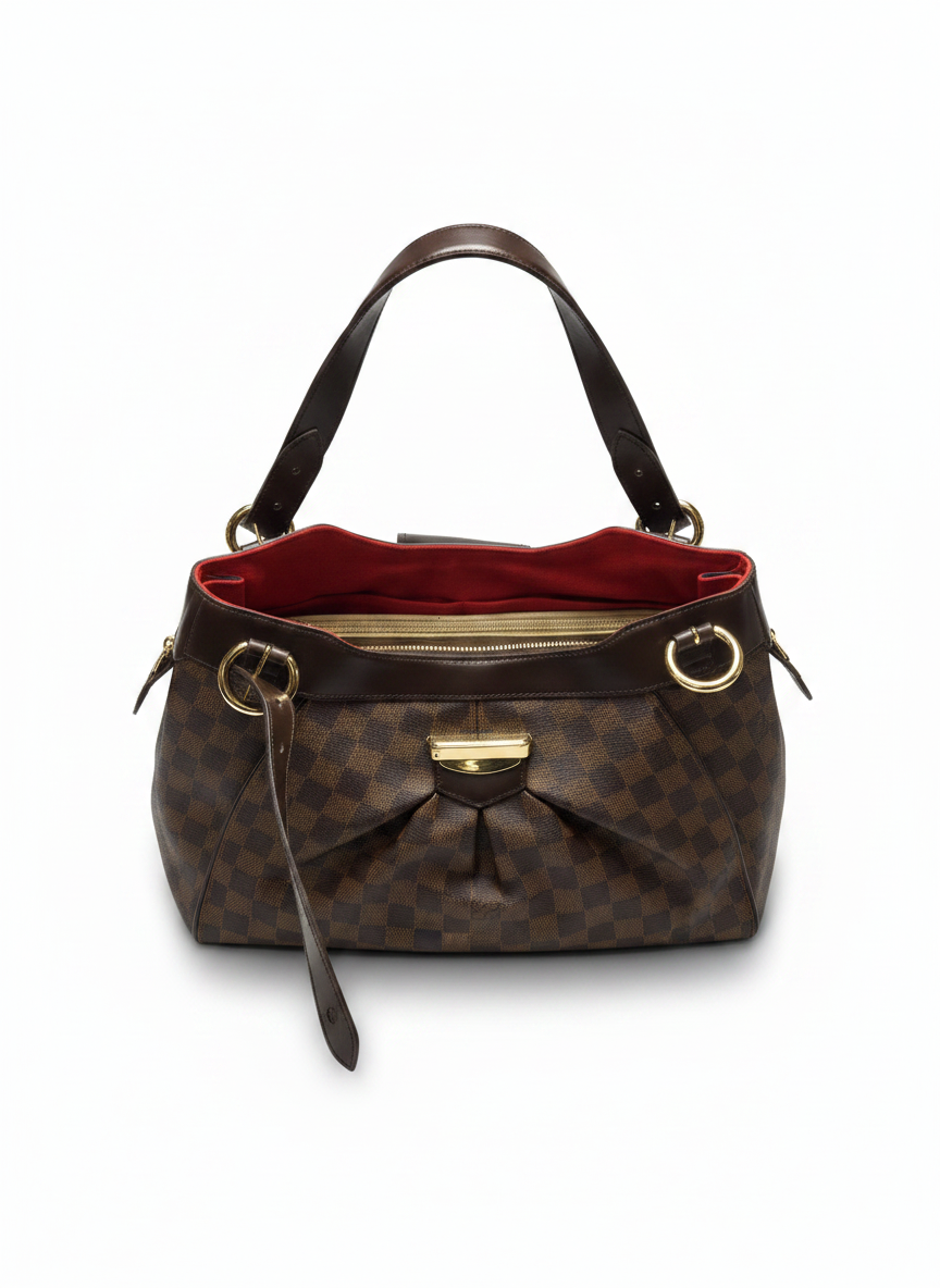 Louis Vuitton Sistina GM — Damier Ebene Shoulder Bag
