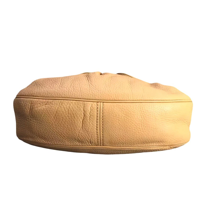 Miu Miu Vintage Tan Leather Hobo Bag