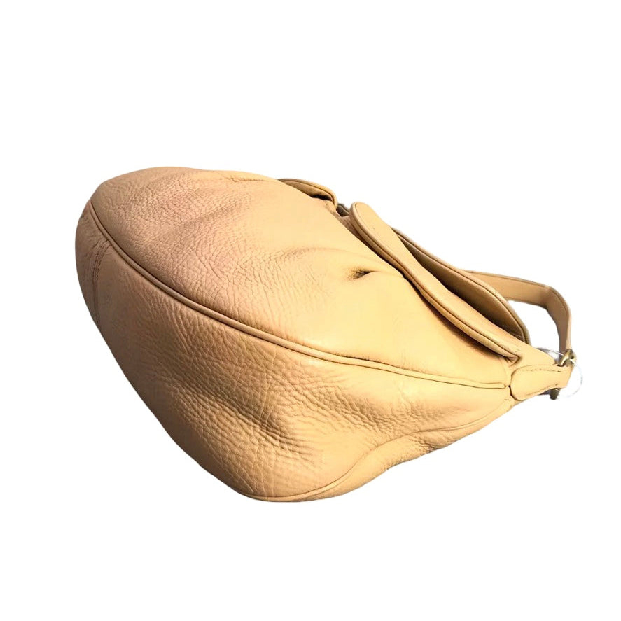 Miu Miu Vintage Tan Leather Hobo Bag