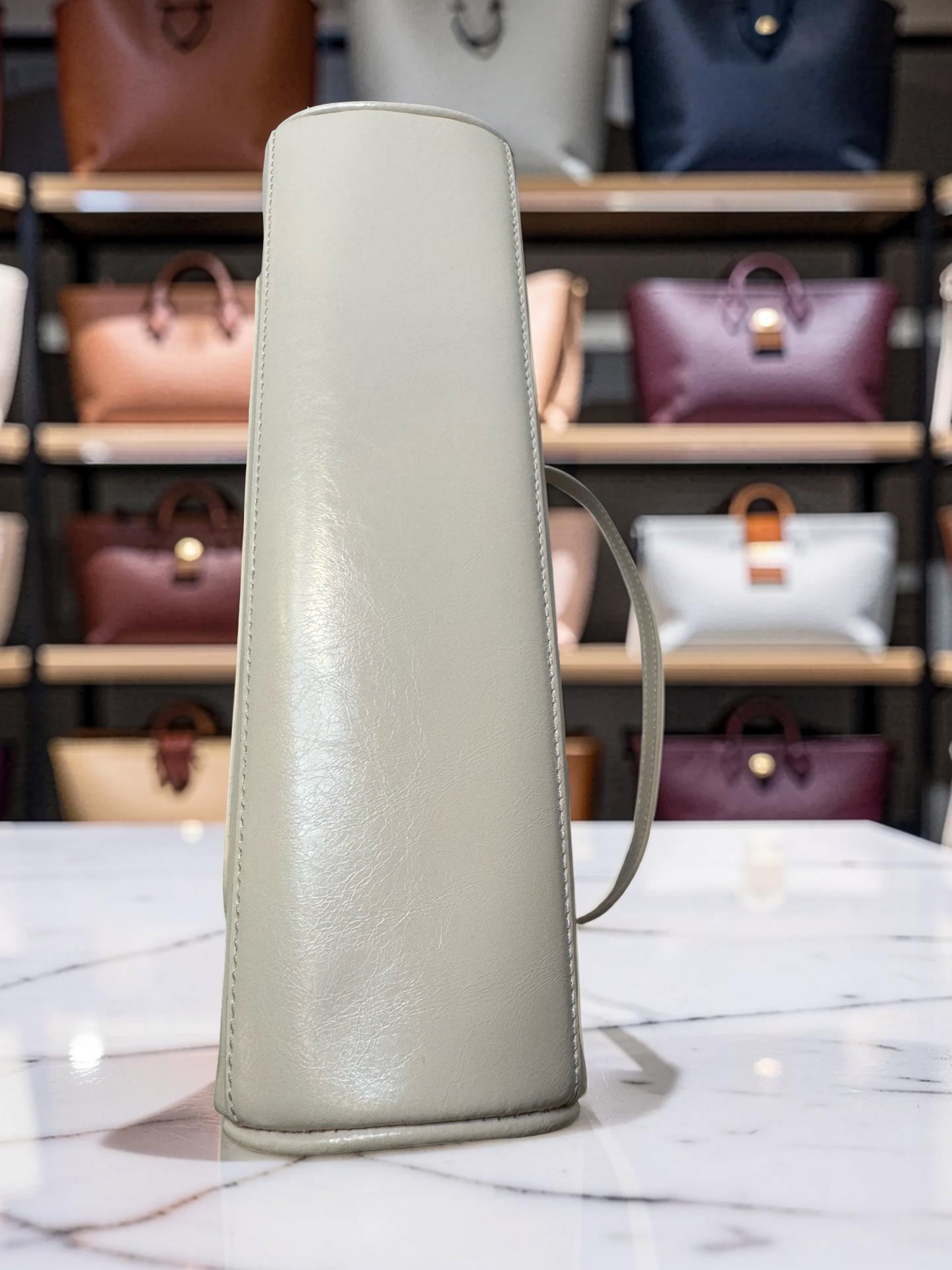 Off-White Jitney East/West Shoulder Bag — Cream — New With Tags