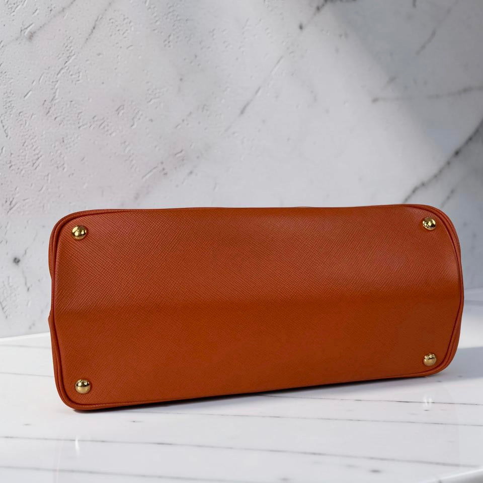 Prada Saffiano Cuir Double Tote