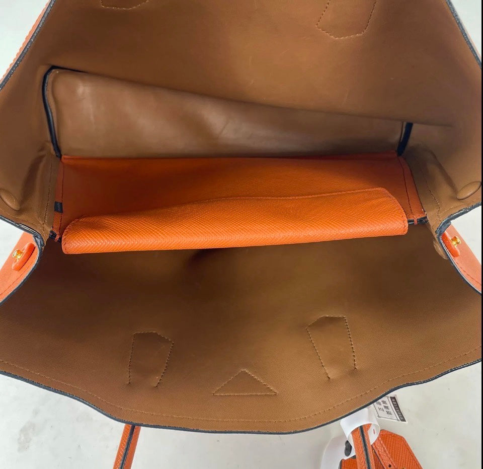 Prada Saffiano Cuir Double Tote