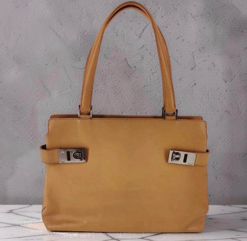 Salvatore Ferragamo Leather Tote